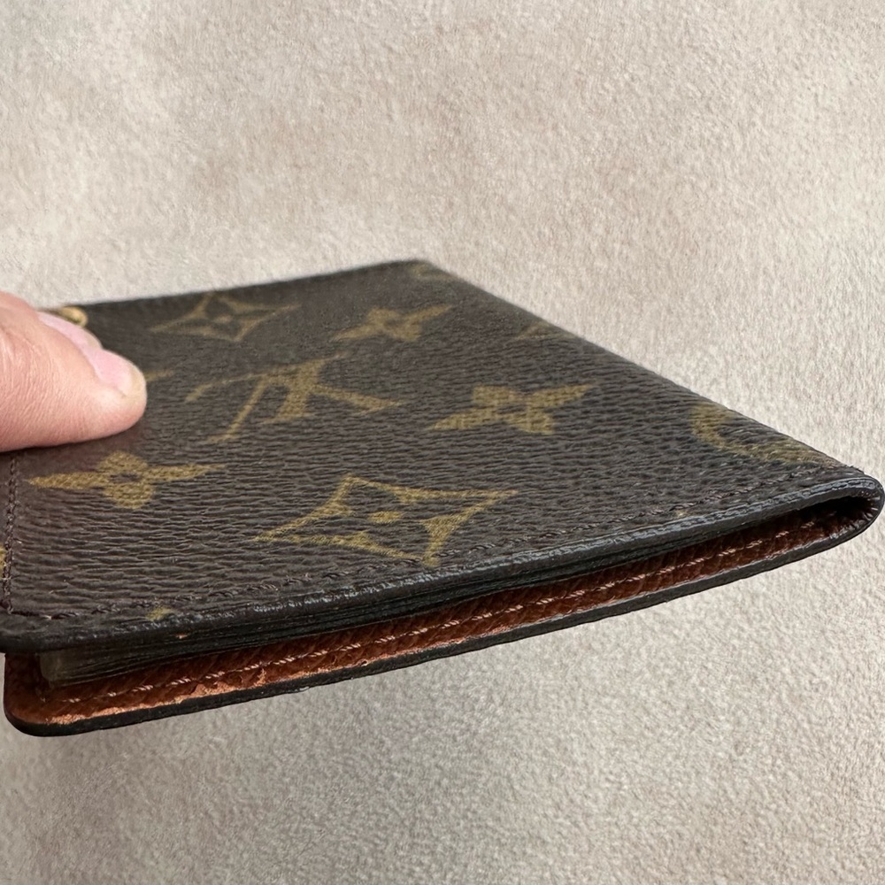Louis Vuitton Porte Cartes Monogram Card Holder w Dust Cover - Picture 9 of 11